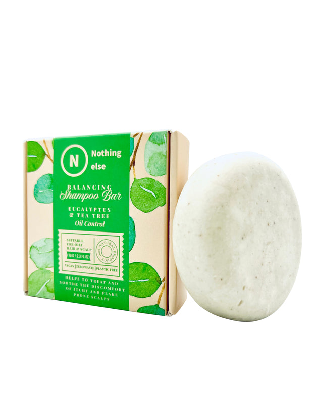 OIL CONTROL EUCALYPTUS AND TEA TREE OIL - SHAMPOO BAR AND CONDITIONER BAR COMBO