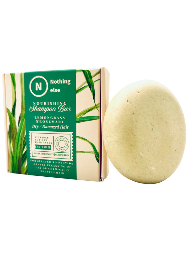 NOURISHING SHAMPOO BAR  – LEMONGRASS & ROSEMARY